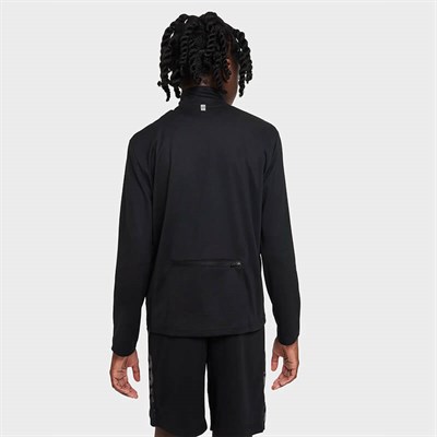 Nike Dri-FIT Poly+ Çeyrek Fermuarlı Erkek Çocuk Antrenman Üstü