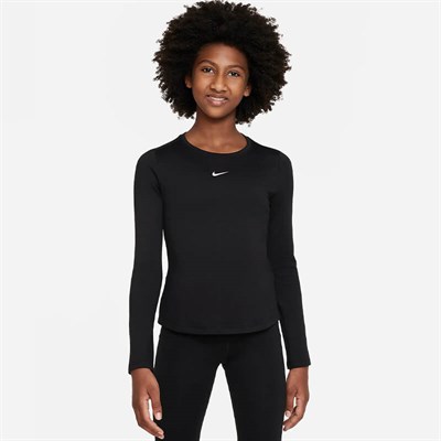 Nike Therma-FIT One Uzun Kollu Kız Çocuk Antrenman Üstü