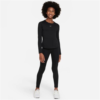 Nike Therma-FIT One Uzun Kollu Kız Çocuk Antrenman Üstü