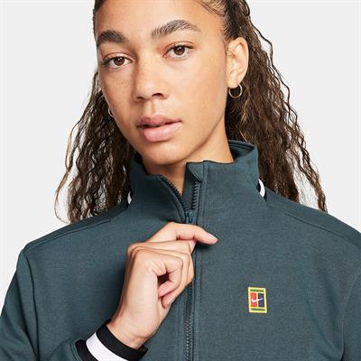 NikeCourt Dri-FIT Heritage Fransız Havlu Kumaşı Kadın Tenis Üstü