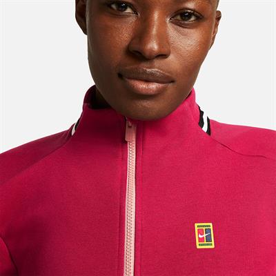 NikeCourt Dri-FIT Heritage Fransız Havlu Kumaşı Kadın Tenis Üstü