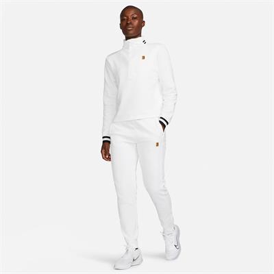 NikeCourt Dri-FIT Heritage Fransız Havlu Kumaşı Kadın Tenis Eşofman Altı