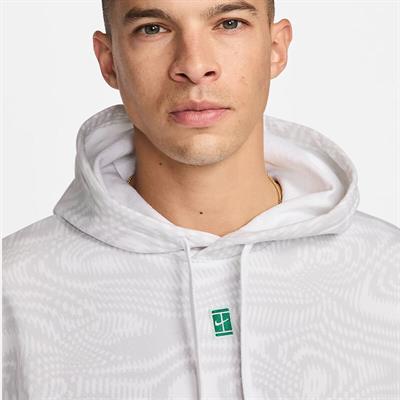 NikeCourt Heritage Dri-FIT Fleece Erkek Kapüşonlu Tenis Üstü