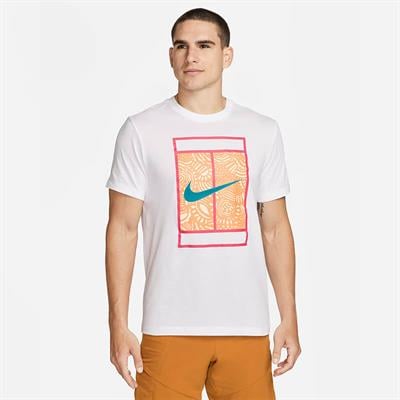 NikeCourt Dri-FIT Erkek Tenis Tişörtü