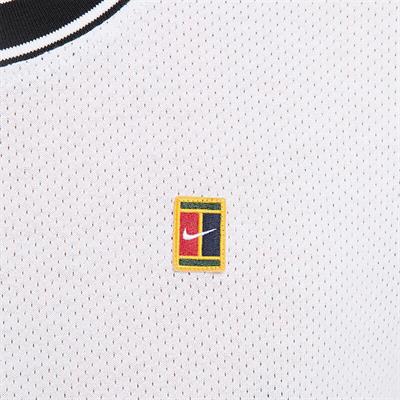 NikeCourt Heritage Kısa Kollu Erkek Tenis Üstü