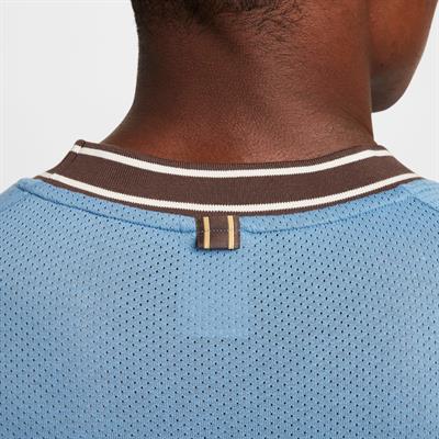 NikeCourt Heritage Kısa Kollu Erkek Tenis Üstü