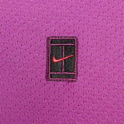 NikeCourt Heritage Kısa Kollu Erkek Tenis Üstü
