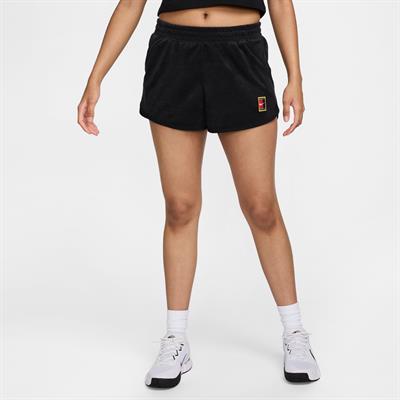 NikeCourt Heritage Normal Belli Fransız Havlu Kumaşı Kadın Tenis Şortu