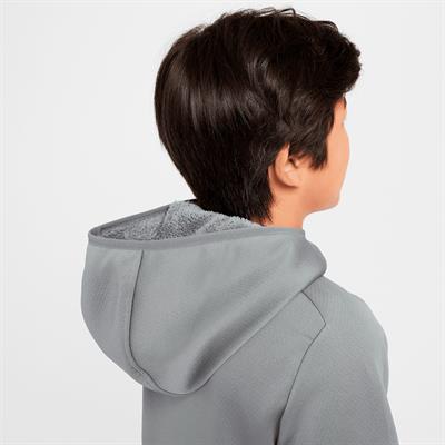 Nike Therma-FIT Kışlık Genç Çocuk Kapüşonlu Antrenman Üstü
