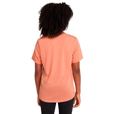 Nike One Fitted Dri-FIT Kısa Kollu Kız Çocuk Antrenman Üstü