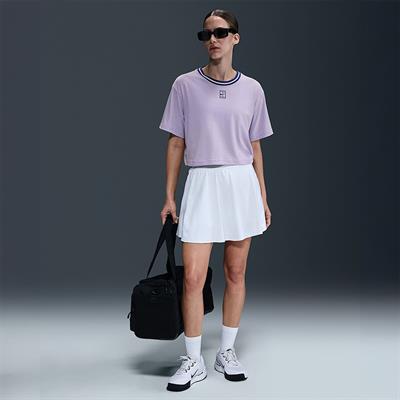 Nike Heritage Dri-FIT Kısa Kollu Crop Kadın Tenis Tişörtü