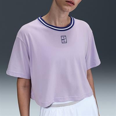 Nike Heritage Dri-FIT Kısa Kollu Crop Kadın Tenis Tişörtü