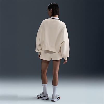 NikeCourt Phoenix Fleece Yüksek Belli Bol Kadın Şortu