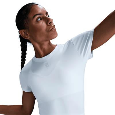 NikeCourt Advantage Dri-FIT Kısa Kollu Kadın Tenis Üstü