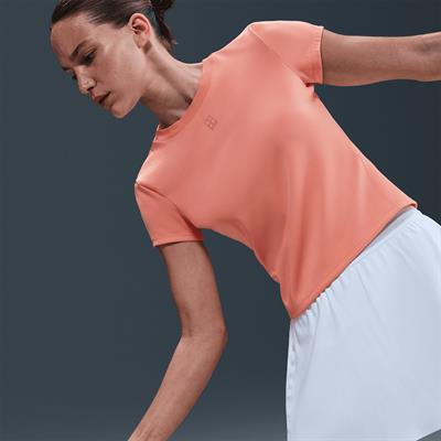 NikeCourt Advantage Dri-FIT Kısa Kollu Kadın Tenis Üstü