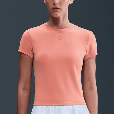 NikeCourt Advantage Dri-FIT Kısa Kollu Kadın Tenis Üstü