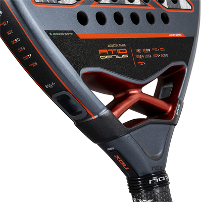 Nox AT10 Genius 18K Alum Padel Raketi 2025 - Agustin Tapia