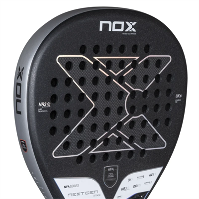 NOX Nextgen Pro Attack 3K Padel Raketi