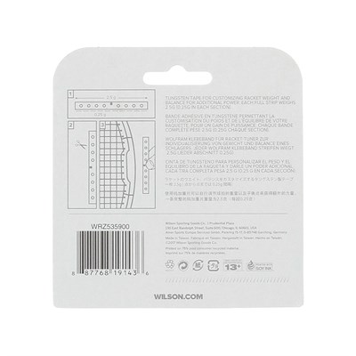Wilson Tungsten Raket Ağırlığı