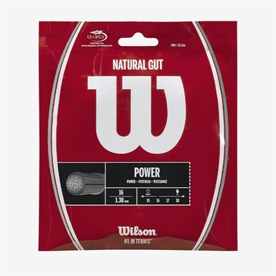 WilsonWilson Natural Gut 1.30 (Doğal Bağırsak) 12m Tekli Kordaj