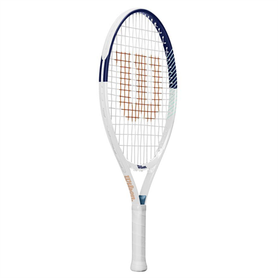 Wilson x Roland-Garros Junior Elite 21 Tenis Raketi - White and Navy