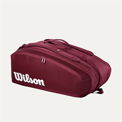 WilsonWilson Defyer V1 15'li Tenis Raket Çantası – Kırmızı