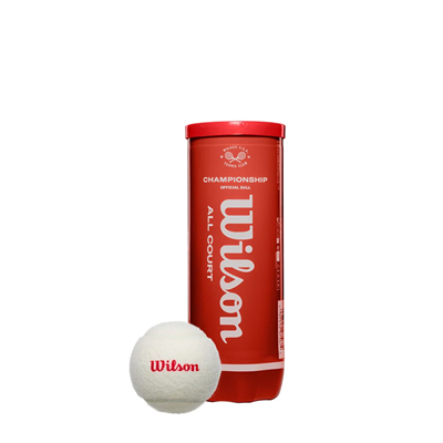 WilsonWilson Championship Legacy 3'lü Tenis Topu - Beyaz