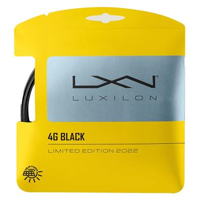 Luxilon 4G Black Limited Edition 1.25mm / 12m Tekli Kordaj