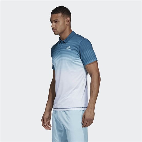 adidas Parley Erkek Polo Ust Beyaz Merit Spor