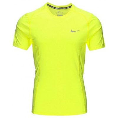 Nike Miler Tişört Fosforlu Yeşil