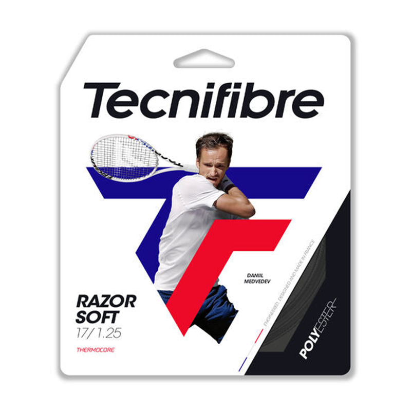 TecnifibreTecnifibre Razor Code 1.25mm Tekli Kordaj Set (12m) - Carbon