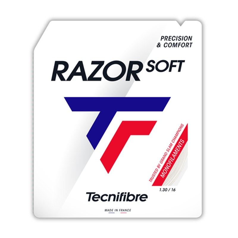 TecnifibreTecnifibre Razor Soft 1.25mm Tekli Kordaj Set (12m) - Beyaz