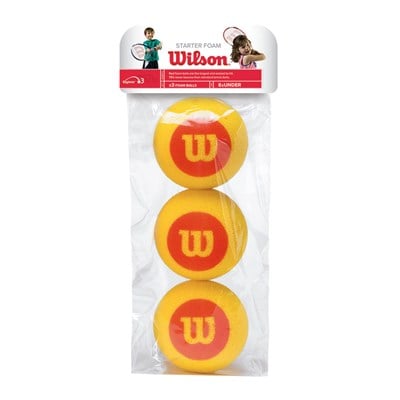 Wilson Starter Foam Kırmızı Sünger Top 3'lü