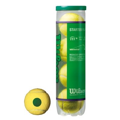 Wilson Starter Play Yeşil 4'lü Tenis Topu