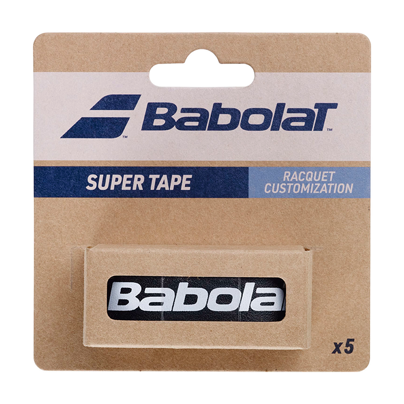 BabolatBabolat Super x 5 Tape Raket Koruma Bandı- Black