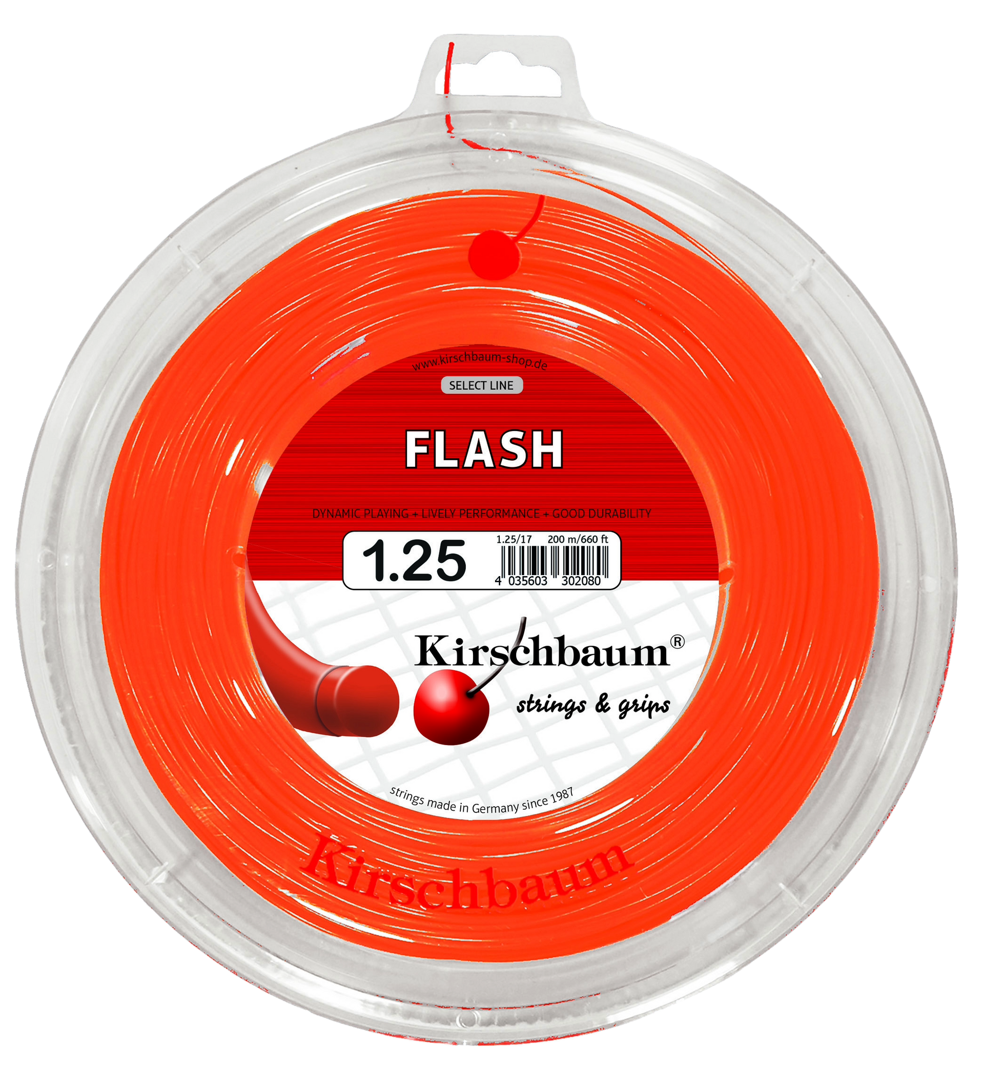 KirschbaumKirschbaum Cherry Flash Turuncu 1.25mm / 200m Rulo Kordaj