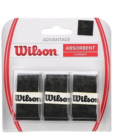 Wilson Absorbent Advantage Pro Overgrip 3'lü Siyah