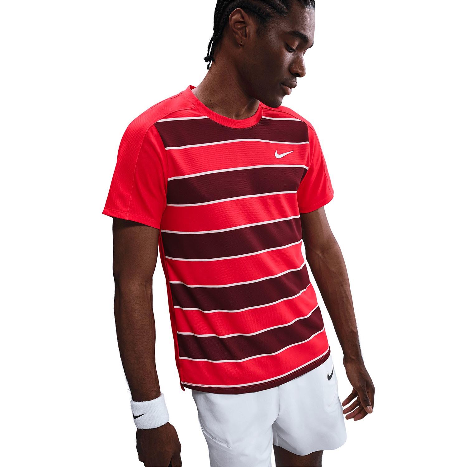 NikeNikeCourt Slam Dri-FIT ADV Erkek Tenis Tişörtü
