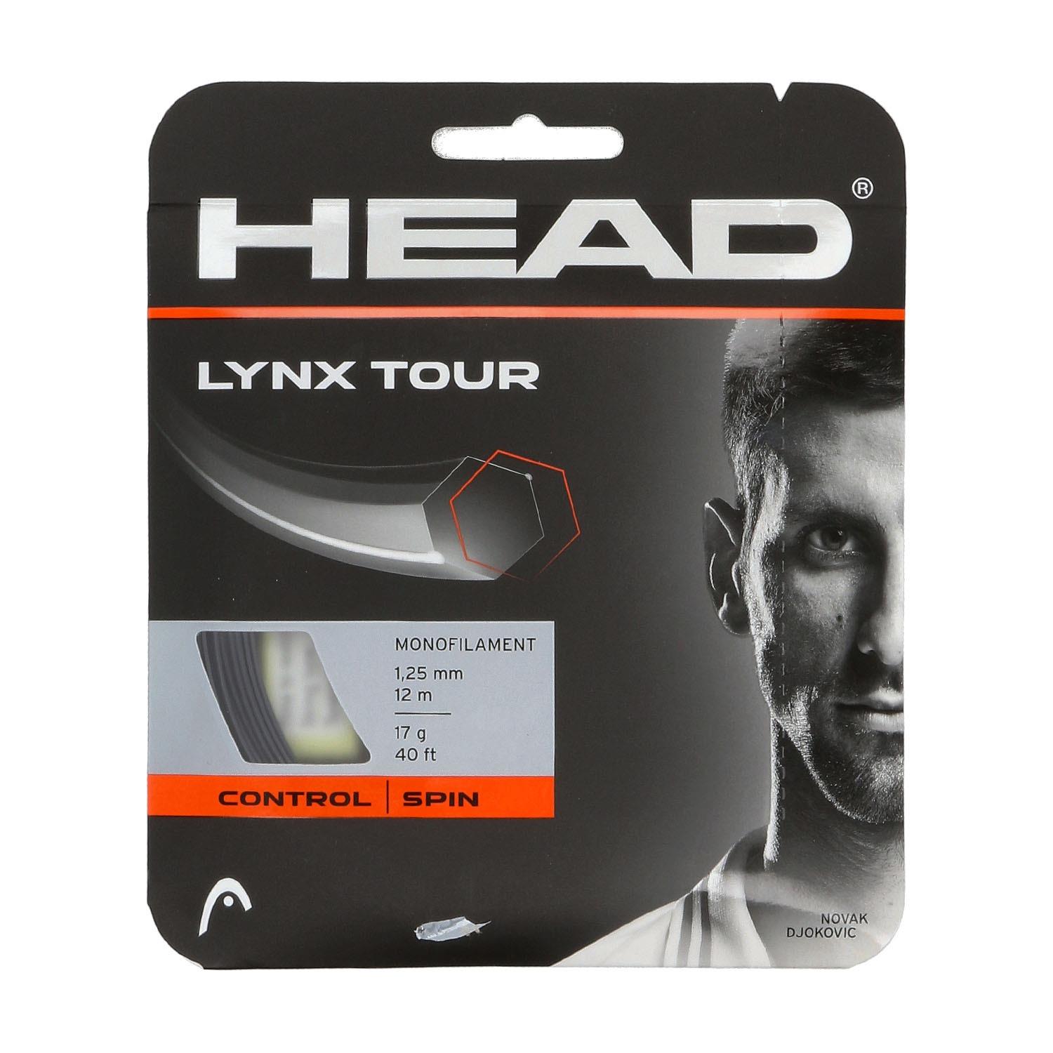 HeadHead Lynx Tour 1.25mm Tekli Kordaj Set (12 m) – Siyah