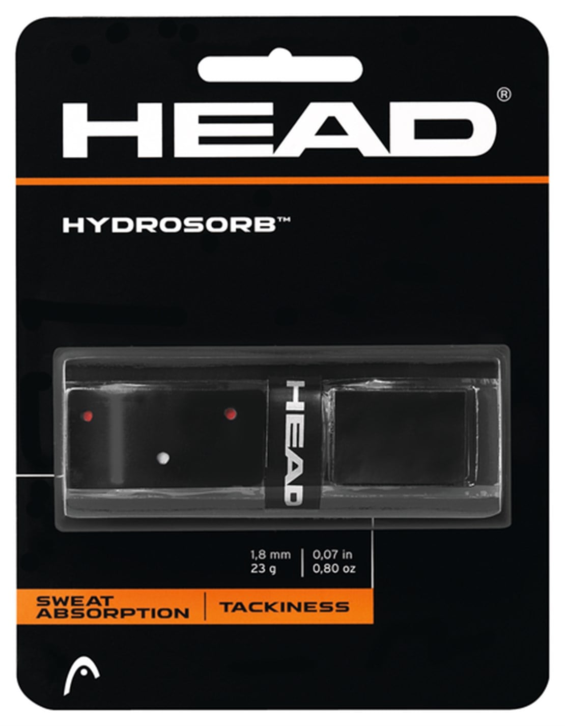 HeadHead HydroSorb Anagrip Siyah/Kırmızı
