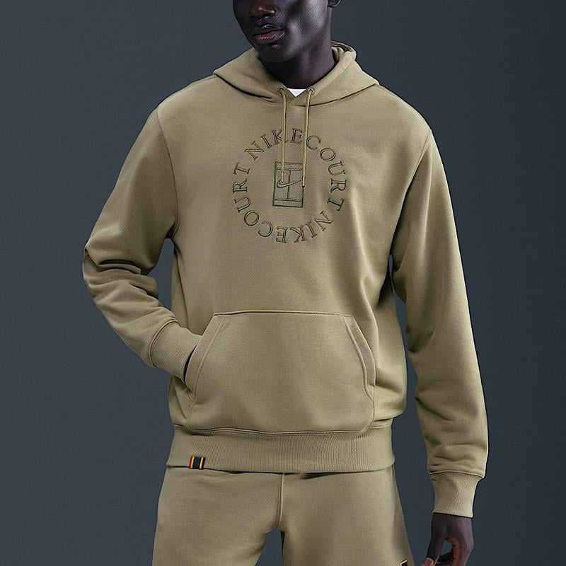 NikeNikeCourt Heritage Dri-FIT French Terry Erkek Tenis Hoodie