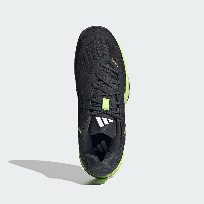 adidas Barricade K Junior Tenis Ayakkabısı Siyah/Lucid Lemon