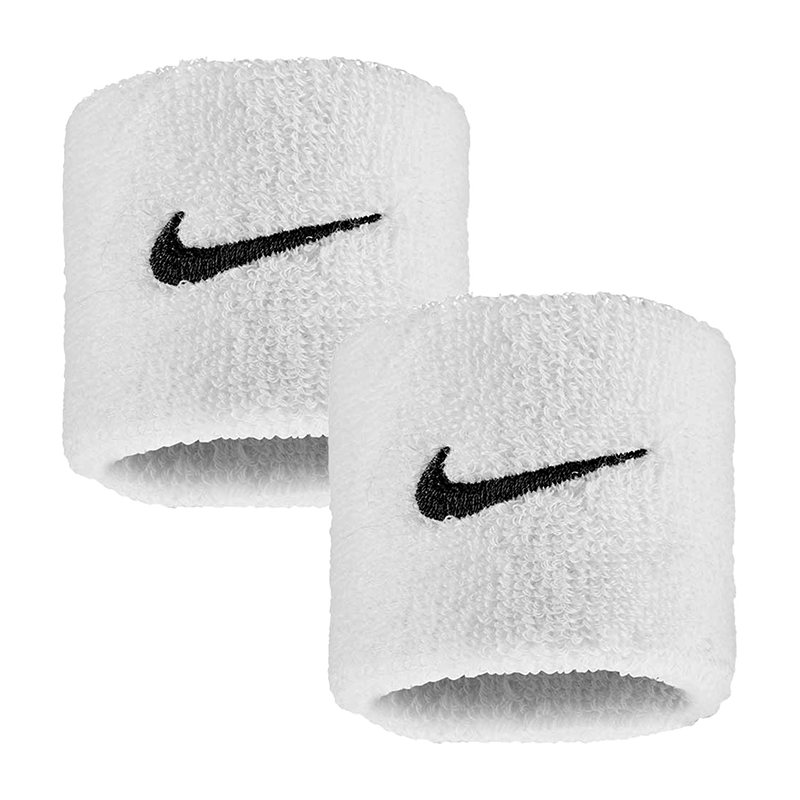 NikeNike Swoosh Classic 2'li Havlu Bileklik - Beyaz