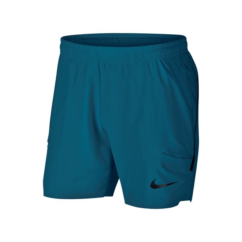 Nike Flex Ace Petrol Yeşili | Erkek Tenis Şortu | Merit Spor