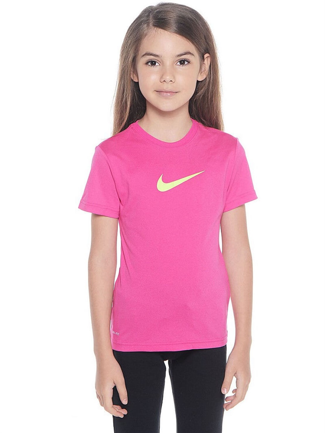 Nike Pembe Tişört Kız Çocuk