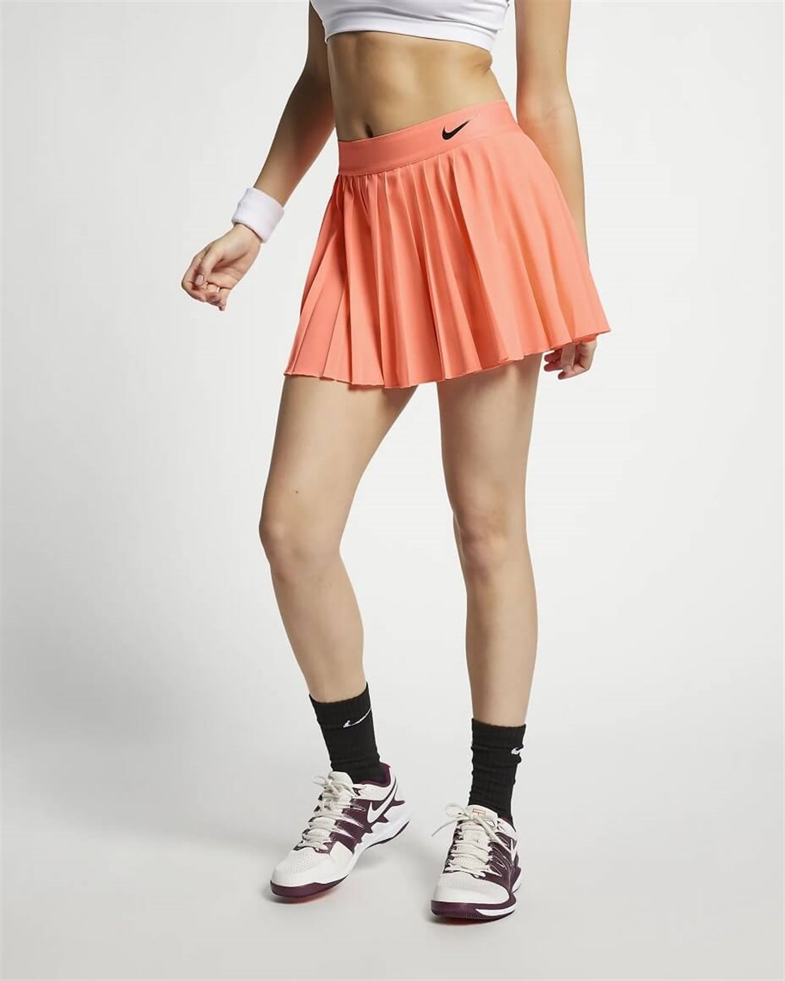Nike Victory Kadın Tenis Eteği | Turuncu | Merit Spor