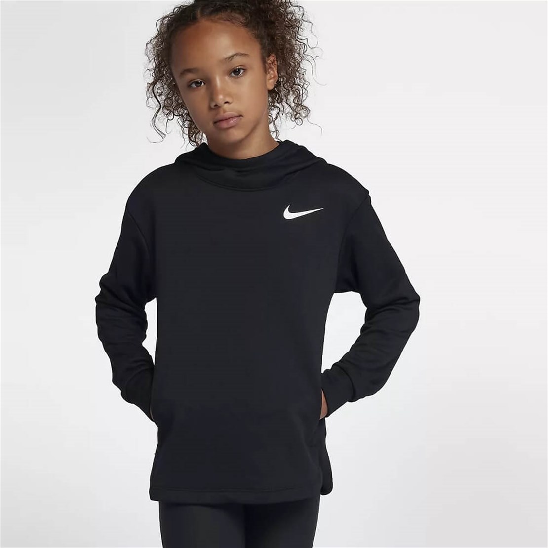 Nike Pro Siyah | Kız Çocuk Sweatshirt | Merit Spor