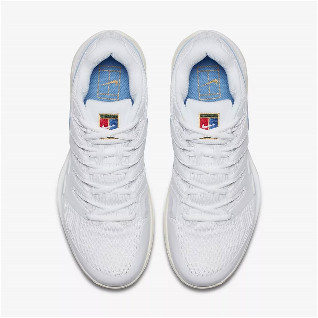 Nike Air Zoom Vapor X Beyaz/Buz Mavisi | Erkek Tenis Ayakkabısı | Merit Spor