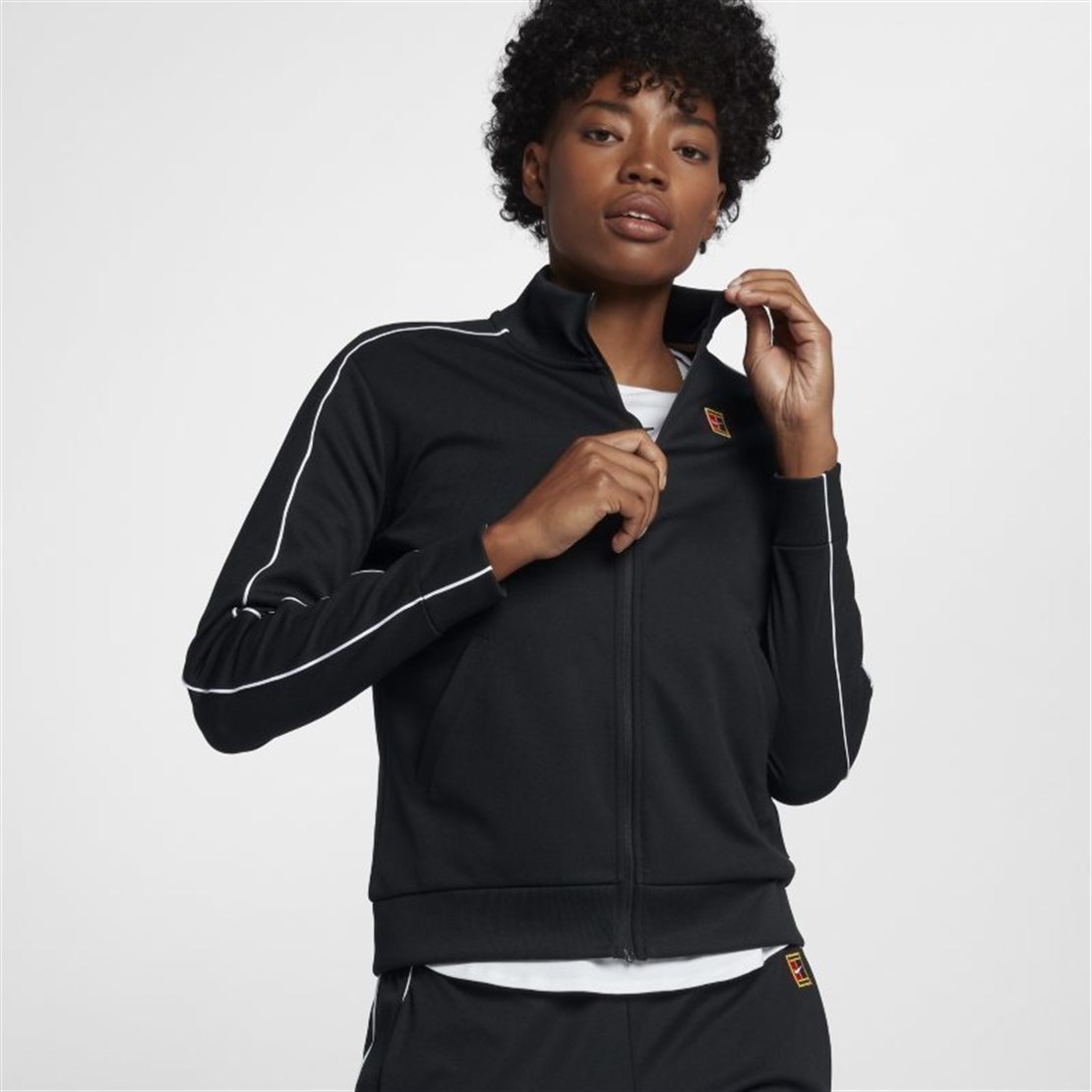 Nike Court Siyah | Kadın Tenis Ceketi | Merit Spor