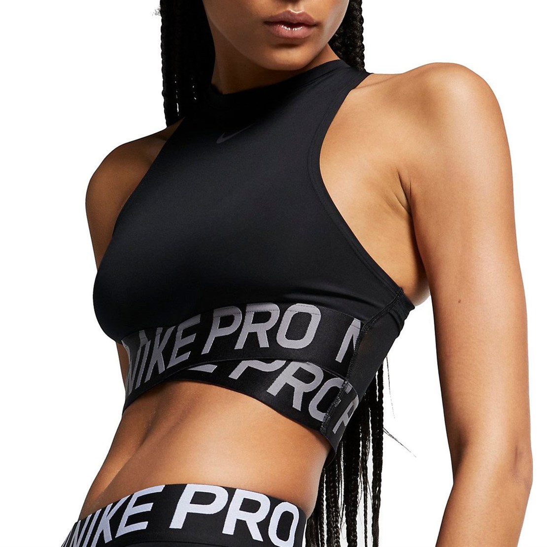 Nike Intertwist Kadın Atlet | Siyah | Merit Spor